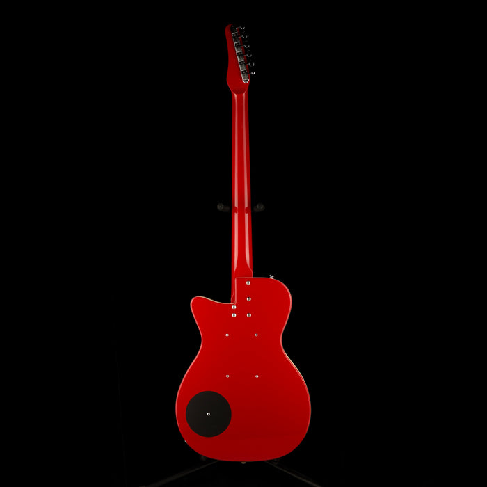 Used Danelectro 56 Baritone Red Flake Guitar With Gig Bag