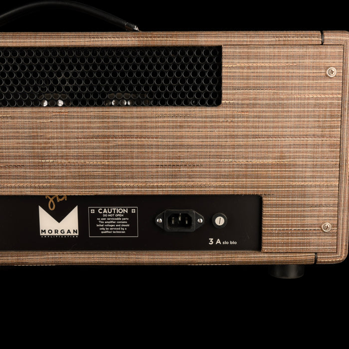 Pre Owned Morgan Amplification RCA35R Guitar Amp Head With 2x12" Guitar Amp Cabinet Driftwood