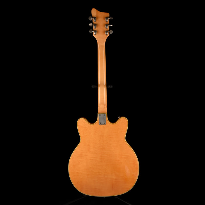 Vintage 1968 National Bobbie Thomas Blonde Electric Guitar With Gig Bag