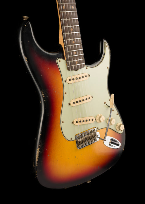 Fender Custom Shop Masterbuilt Jason Smith 1959 Stratocaster Journeyman Relic Brazilian Rosewood 3-Tone Sunburst
