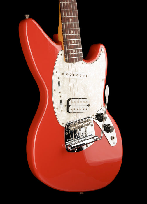 Used Fender Kurt Cobain Jag-Stang Fiesta Red With Gig Bag