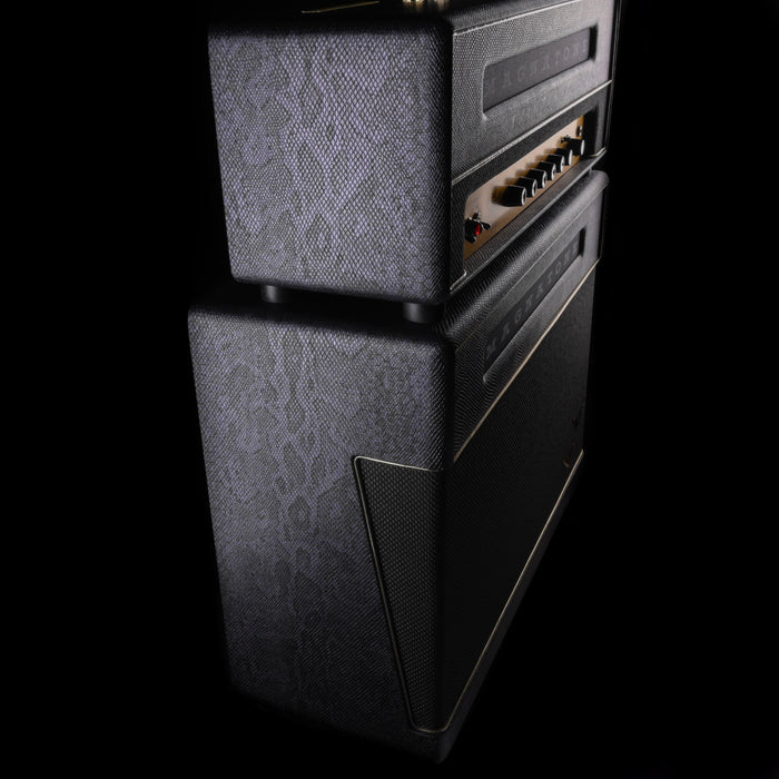 Magnatone Limited Edition Slash Purple Python M-80 Head & Cabinet Guitar Amp Rig IN STOCK