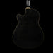 Used Ibanez AEF30E Trans Black Acoustic Electric Guitar with HSC