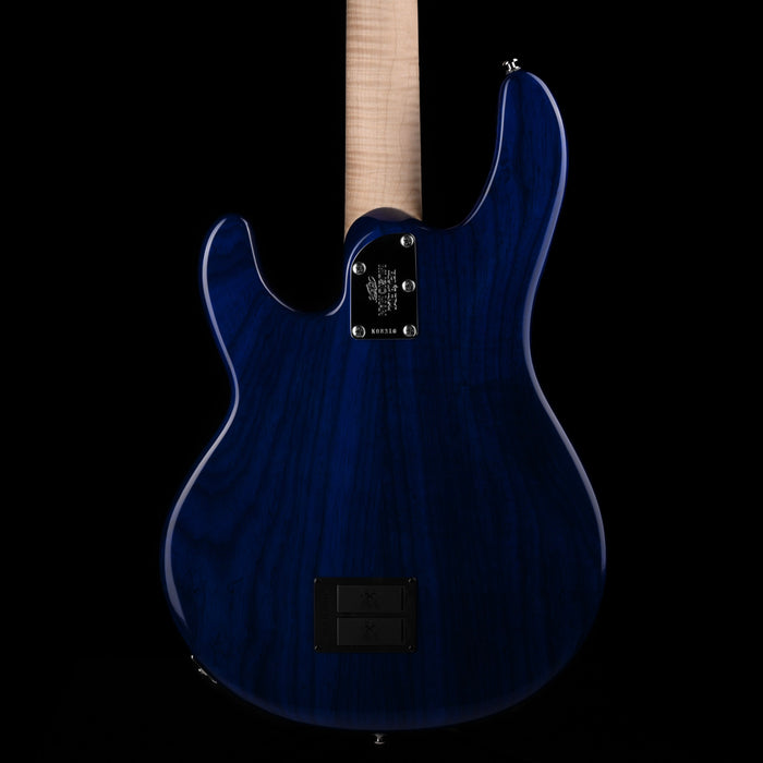 Ernie Ball Music Man Ball Family Reserve BFR StingRay Special 4 H Bass Paua Blue Burst With Case