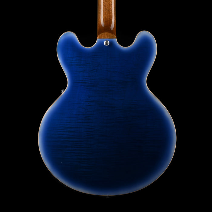 Pre Owned Gibson Mod ES-335 Figured Blue Brink Blast with OHSC