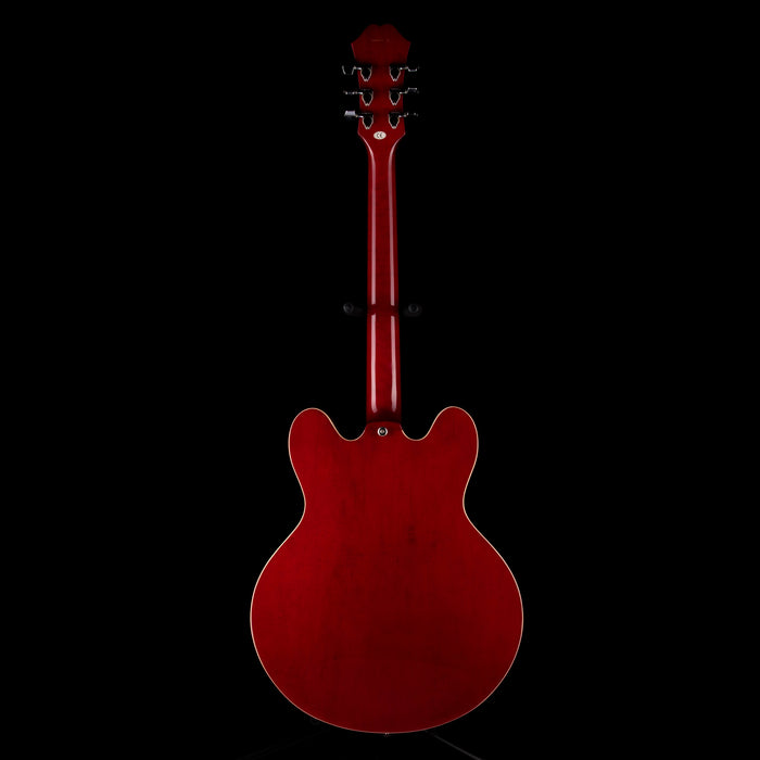 Pre Owned 1998 Epiphone ES-335 Dot Cherry Electric Guitar Signed By B.B. King With HSC