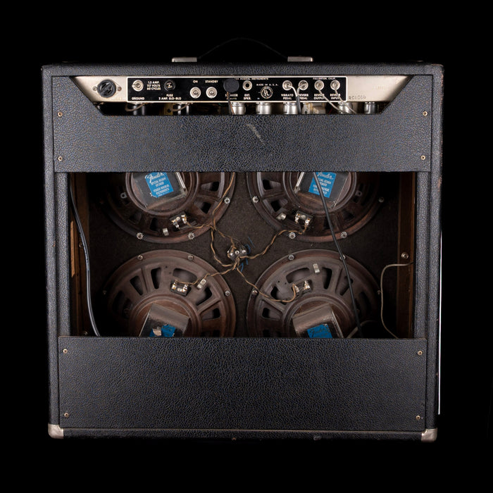 Vintage 1966 Fender Super Reverb Guitar Amp Combo With Cover