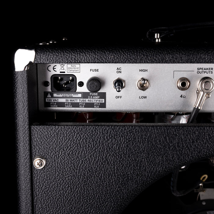 Pre Owned Two-Rock Classic Reverb Signature 1x12" 50-Watt Black Guitar Amp Combo With Footswitch