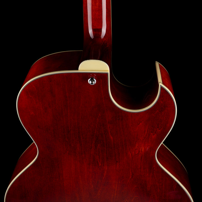 Pre Owned Eastman AR372ce Archtop Truetone Classic Finish Faded Cherry Left-Handed With OHSC