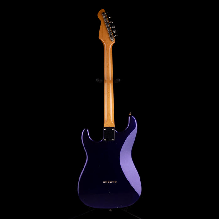 Pre Owned Partscaster Doom Gloom Body Tokai Neck Goldstar Viking Purple Electric Guitar