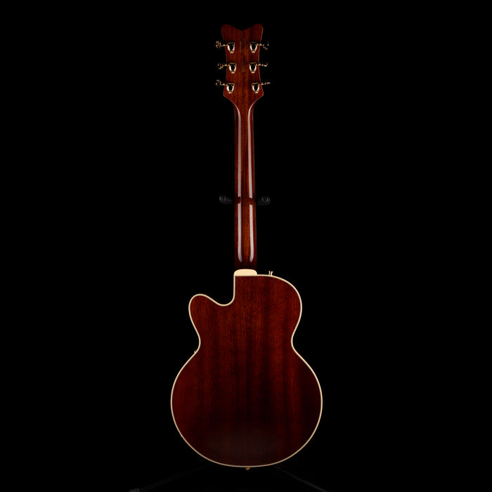 Gretsch Limited Edition Falcon Center Block Jr. Quilted Maple Roundup Orange with Case