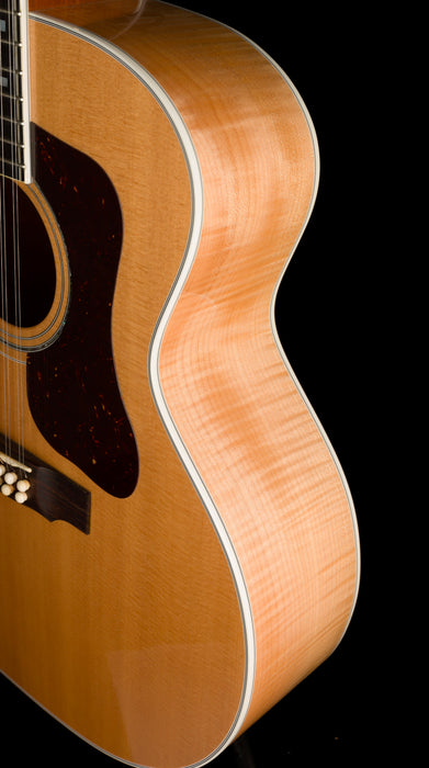 Pre Owned Guild F-512 Maple Blonde 12-String Acoustic Electric Guitar With OHSC