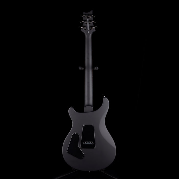 PRS SE Exotic Custom 24-08 Poplar Burls in Charcoal Cherry Midnight Burst With Gig Bag