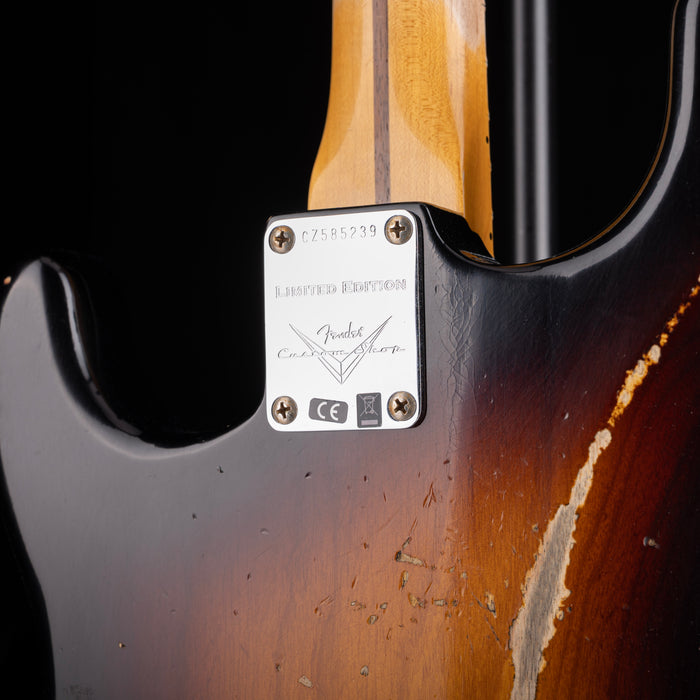 Fender Custom Shop 1956 Stratocaster Relic Wide Fade 2-Tone Sunburst