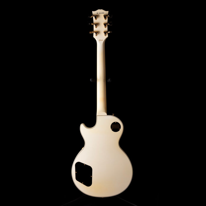 Used Gibson Custom Shop Les Paul Custom Alpine White with OHSC