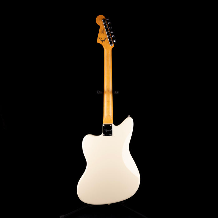 Used Squier J Mascis Jazzmaster Vintage White Electric Guitar