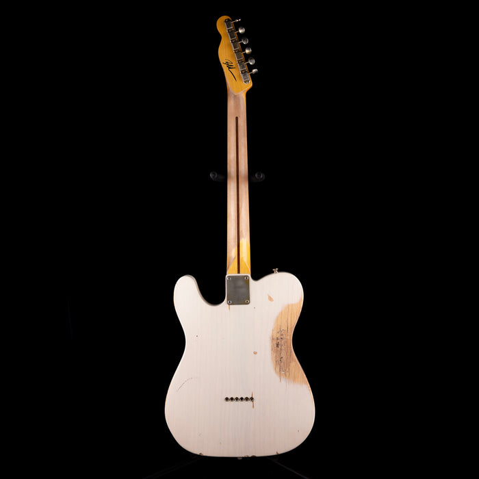 Pre Owned Nash T-52 Medium Aged Ash Mary Kay White Electric Guitar With OHSC