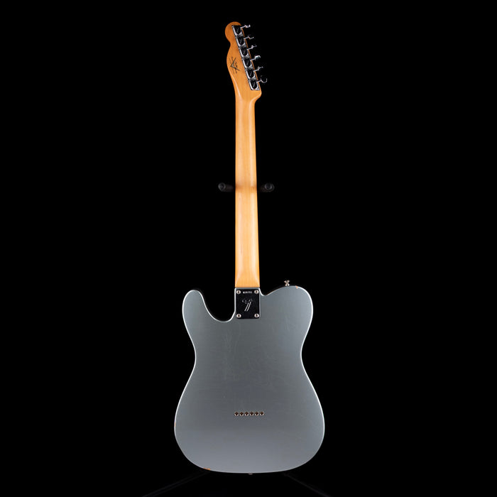 Pre Owned 2004 Fender Limited Edition Closet Classic Telecaster Firemist Silver Metallic With OHSC