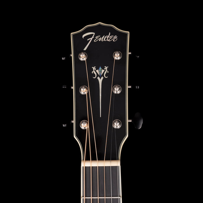 Used Fender Paramount PM-3 Deluxe Acoustic Electric Natural With Gig Bag