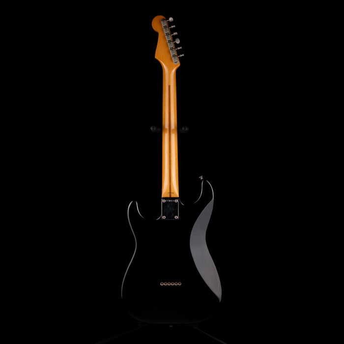 Pre Owned '90s Fender Made in Japan 1957 Reissue Stratocaster Hardtail Black With Gig Bag