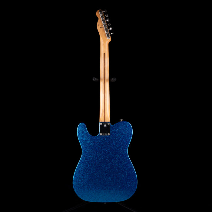 Used Fender Artist Series J Mascis Tele Bottle Rocket Blue Flake With Gig Bag