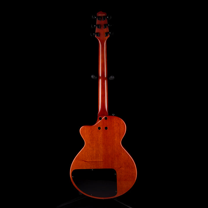 Pre Owned 2004 Willcox Guitars Lightwave Atlantis Thinline Natural Electric Guitar with Gig Bag