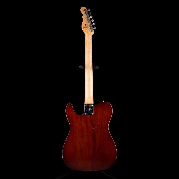 G&L Custom Shop Solamente Mahogany ASAT Tobacco Sunburst Electric Guitar With Soft Case