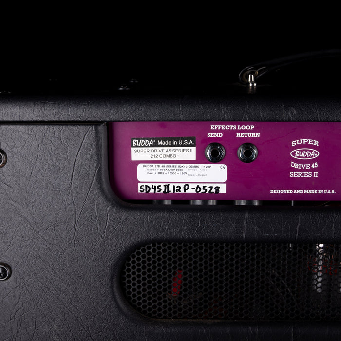 Used Budda SuperDrive 45 Series II Guitar Amplifier Combo with Footswitch