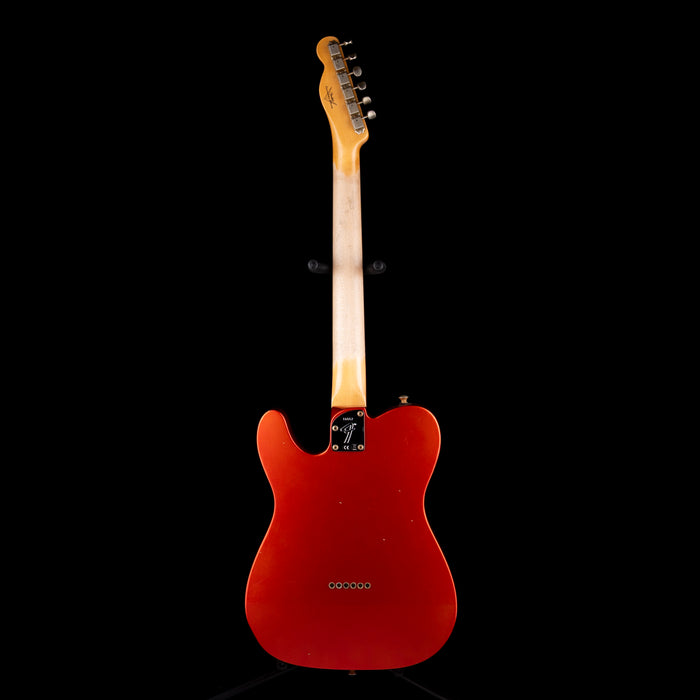 Pre Owned 2024 Fender Custom Shop Postmodern Telecaster HS Journeyman Relic, Faded Aged Candy Tangerine With OHSC