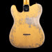 Pre Owned 2022 Fender Custom Shop Limited Edition 50's Pine Esquire, Super Heavy Relic Nocaster Blonde With OHSC