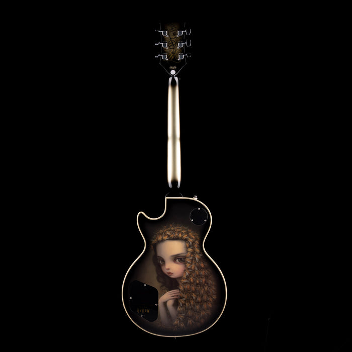 Pre Owned Epiphone Adam Jones Les Paul Custom Art Collection: Mark Ryden's "Queen Bee" Electric Guitar Antique Silverburst With OHSC