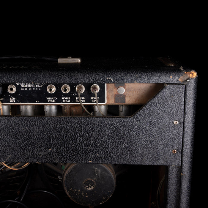 Vintage Pre-CBS 1964 Fender Vibrolux Reverb 35-Watt 2x10" Guitar Amp Combo