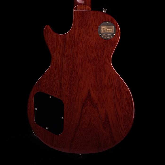 Pre Owned 2018 Gibson Custom Shop Tom Murphy Painted & Aged 1960 Les Paul Standard Reissue Dirty Lemon Burst With OHSC