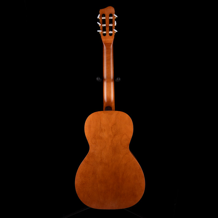 Pre Owned Art and Lutherie AMI Nylon String Parlor Guitar Natural With Gig Bag