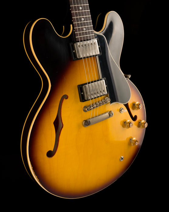 Gibson Custom Limited Edition 1958 ES-335 Murphy Lab Heavy Aged Faded Tobacco Burst With Case