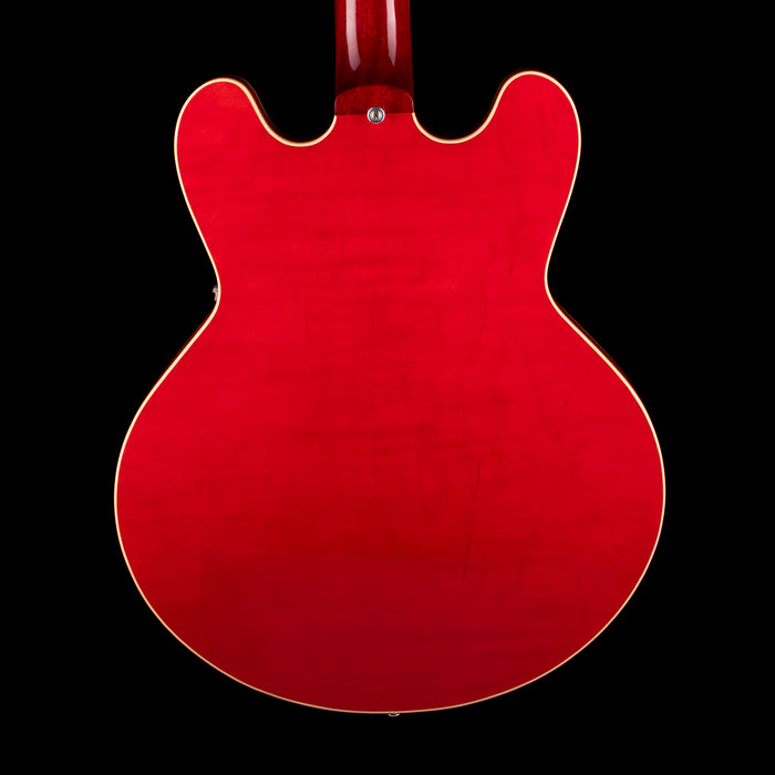 Pre Owned 2021 Heritage Standard H-535 Semi-Hollow Trans Cherry Electric Guitar With OHSC