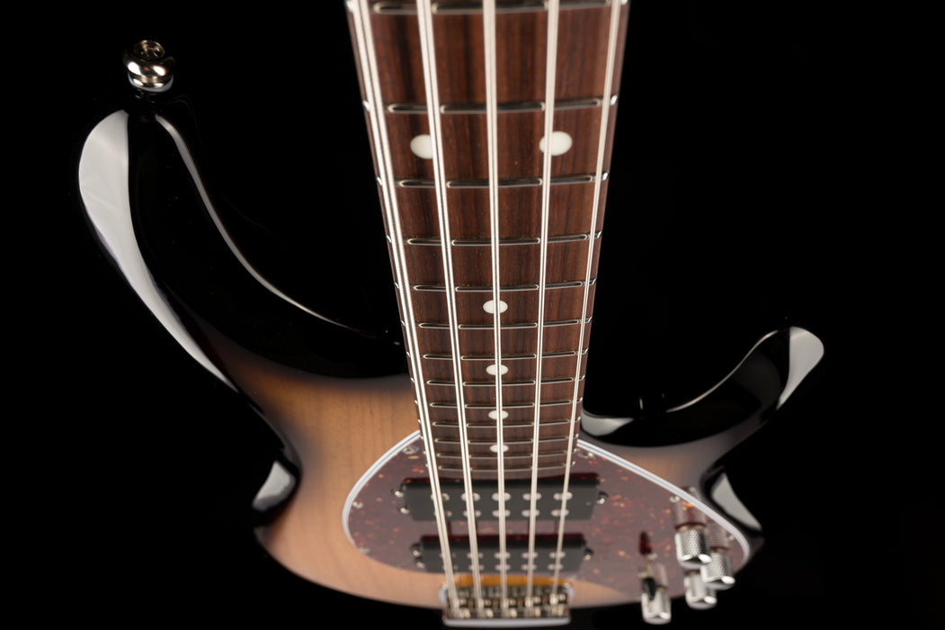 Ernie Ball Music Man StingRay Special 5 HH Bass Burnt Ends Roasted Maple With Case