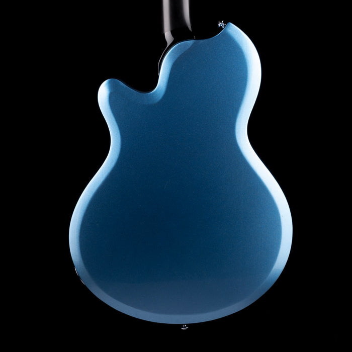 Pre Owned Supro Model 2010BM Jamesport Single Pickup Island Series Ocean Blue Metallic With Bigsby With OHSC