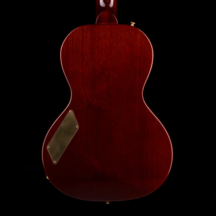 Pre Owned B&G Little Sister Sunburst Semi-Hollow Electric Guitar With OHSC