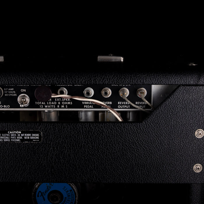 Vintage 1973 Fender Princeton Reverb Black