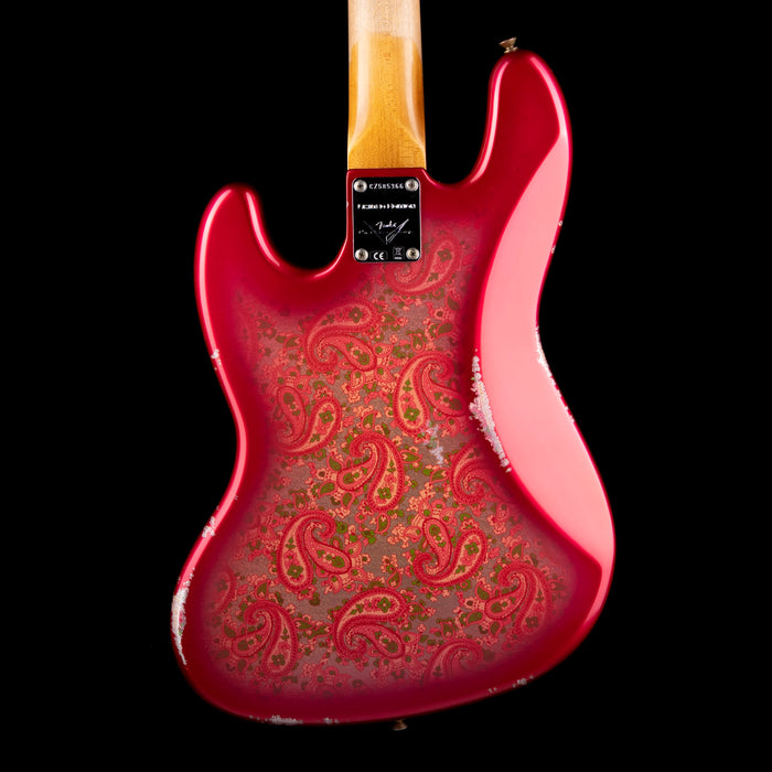 Fender Custom Shop Limited Edition Jazz Bass Relic Pink Paisley