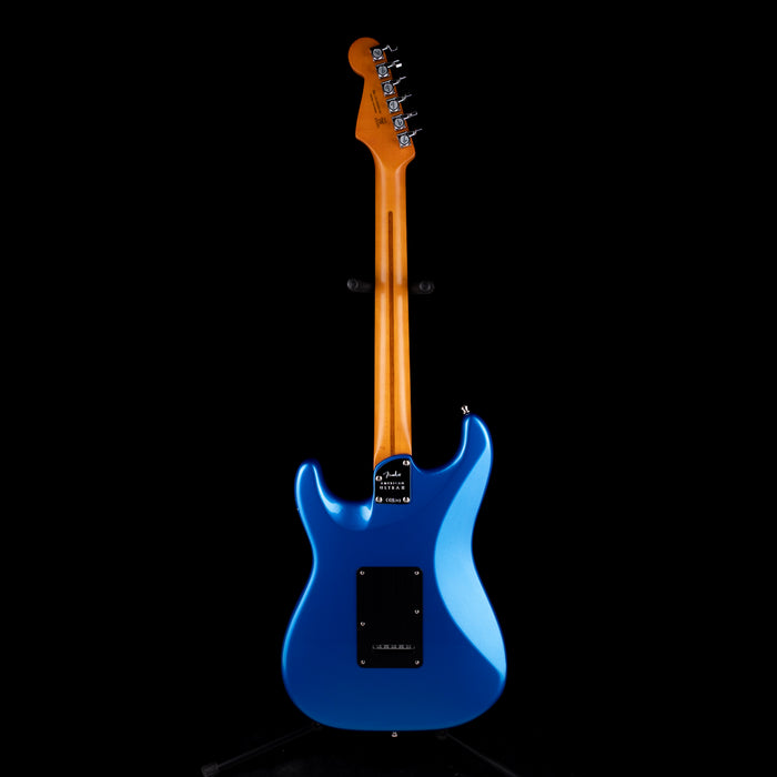 Fender American Ultra II Stratocaster Noble Blue With Case - Demo