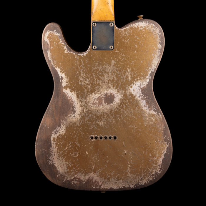 Fender Custom Shop Masterbuilt Andy Hicks 1964 Telecaster HS Ultimate Relic Aztec Gold With Case