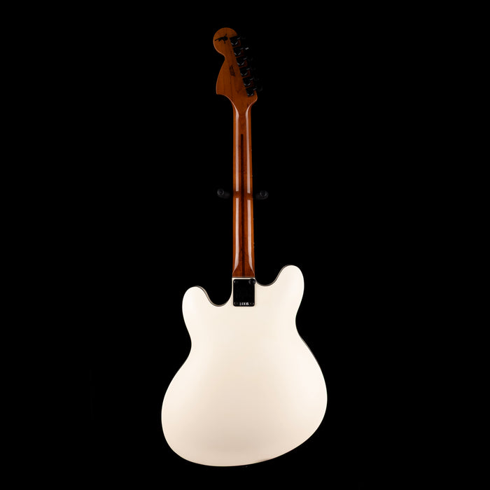 Pre Owned Fender Tom DeLonge Starcaster Olympic White With Gig Bag