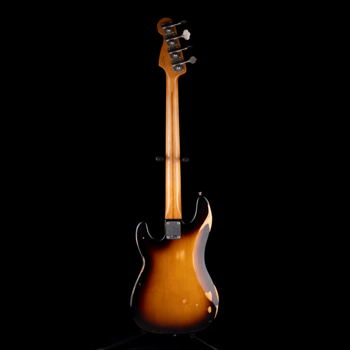 Used 2009 Fender Road Worn 50's Precision Bass 2-Tone Sunburst