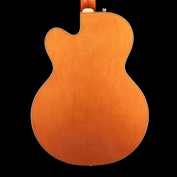 Gretsch G6120T-59 Vintage Select '59 Chet Atkins Hollow Body Lacquer Vintage Orange Stain with Case