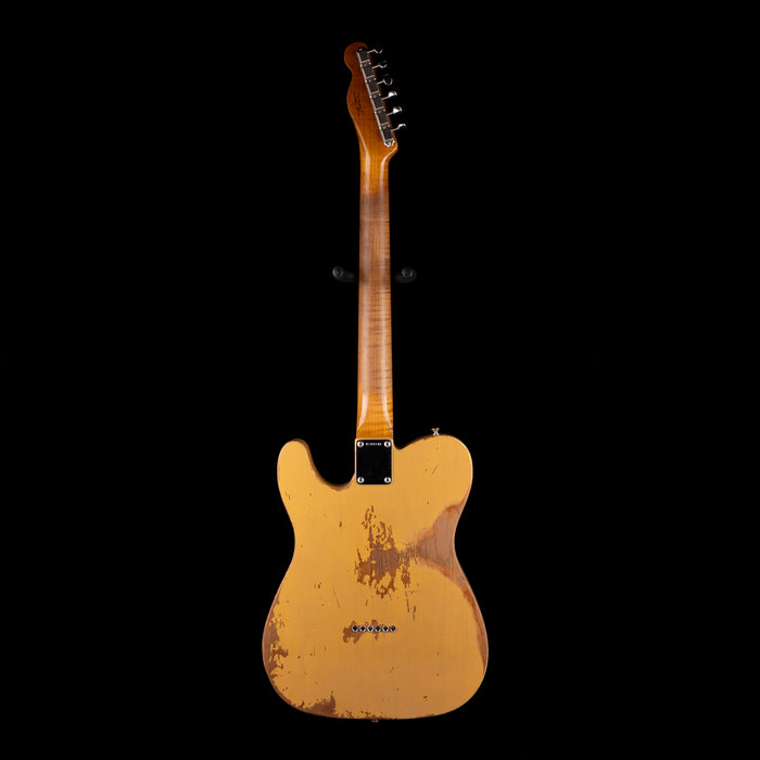 Pre Owned 2020 Fender Custom Shop Heavy Relic 1963 Telecaster Butterscotch Blonde With OHSC