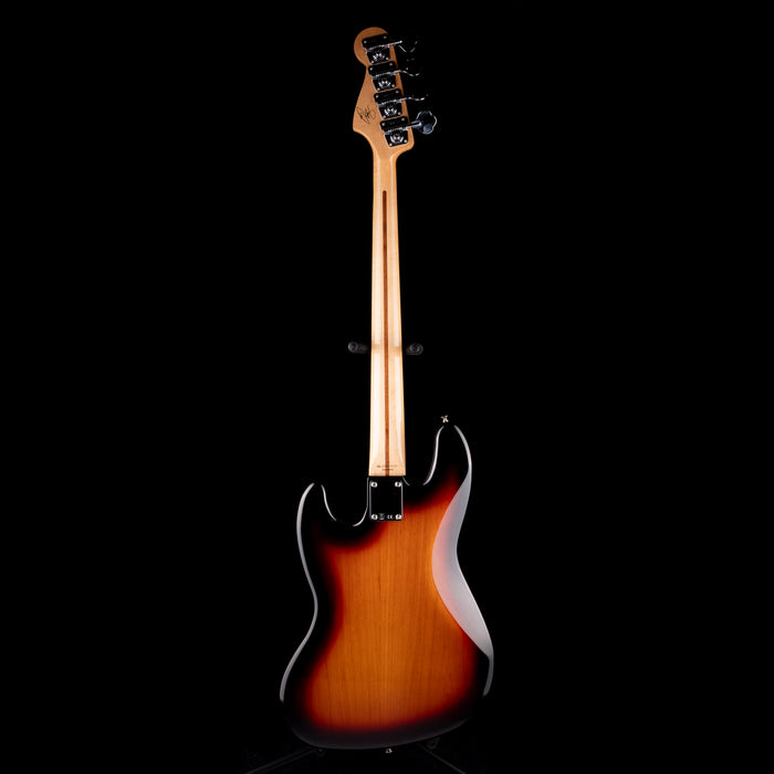 Used 2020 Fender Geddy Lee Jazz Bass 3-Tone Sunburst With Gig Bag