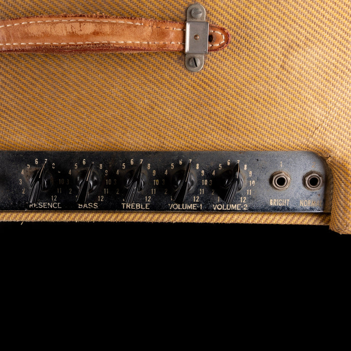 Pre Owned Fender 1954 Bassman Clone 1x15 Lacquered Tweed Guitar Amp Combo
