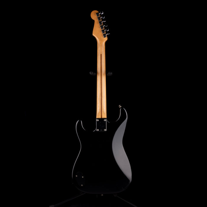 Pre Owned 1986 Fender Made In Japan Contemporary Stratocaster HSS Black With HSC